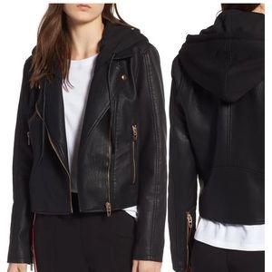 Meant to Be Moto Jacket with Removable Hood
BLANKNYC - Sz Small